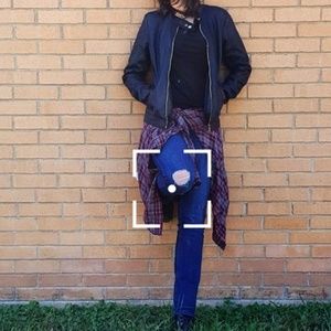 Therapy Black Faux Leather Jacket